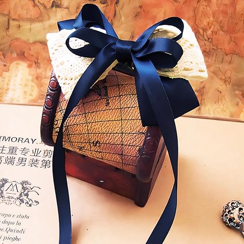 Miniatura 800 de Cinta de satén verde esmeralda de doble cara de 1-1/2 pulgadas x 50 yardas, cinta de poliéster verde esmeralda para envolver regalos, muy adecuada