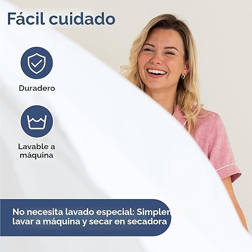 Vista 7 de Juego de sábanas individual de 3 piezas, cómodas, transpirables y refrescantes, tipo hotel, unisex, esquinas tipo bolsillos profundos, fácil