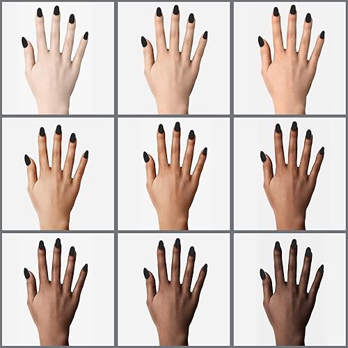 Miniatura 6 de Artdone Esmalte de uñas de gel, esmalte de gel de color negro, 0.27 onzas líquidas para arte de uñas, manicura y pedicura en casa