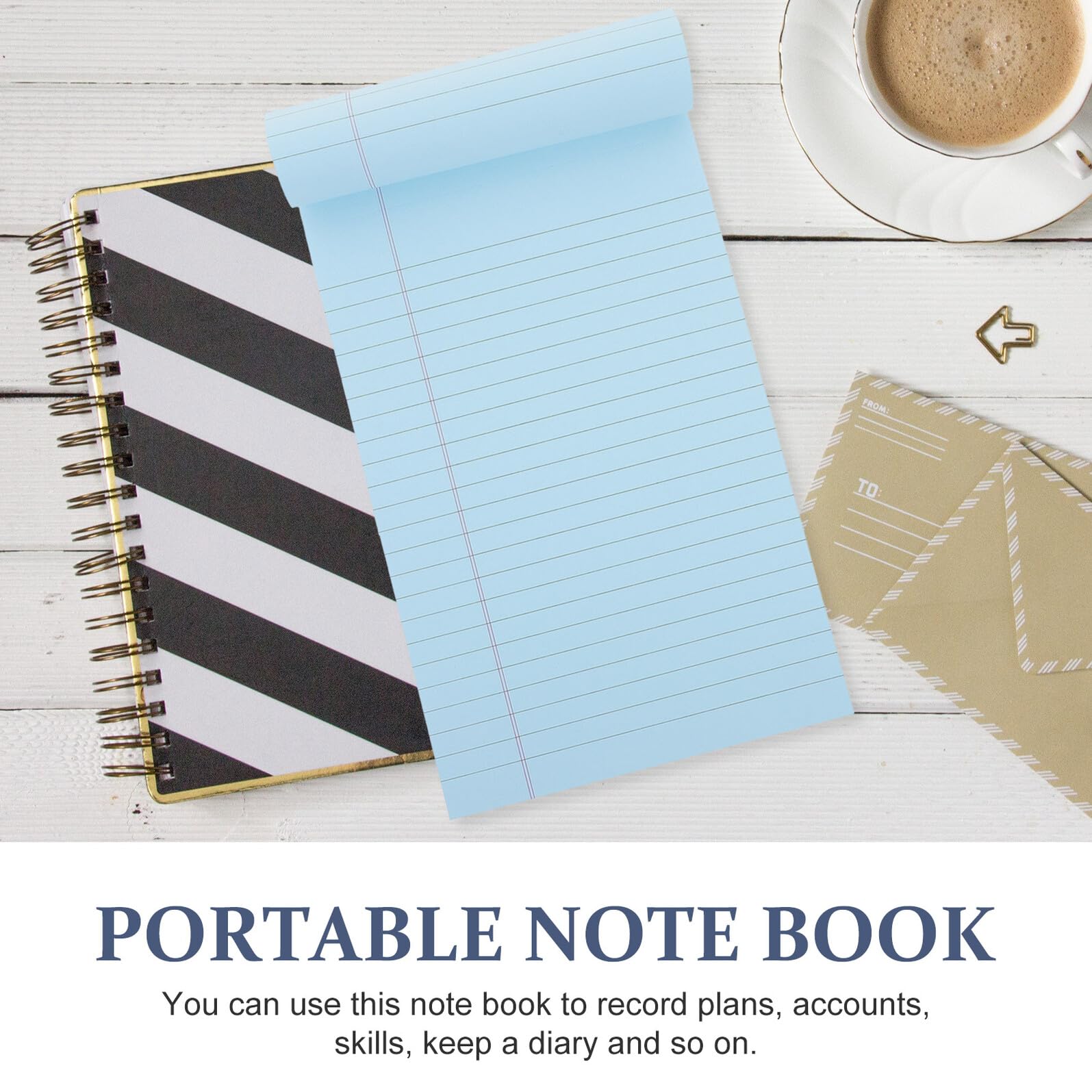 Notes A5 Quaderni Per Appunti Con Fogli A Righe Staccabili Formato Taccuini Per Memo Da Ufficio E Gestione Scrittura Colore