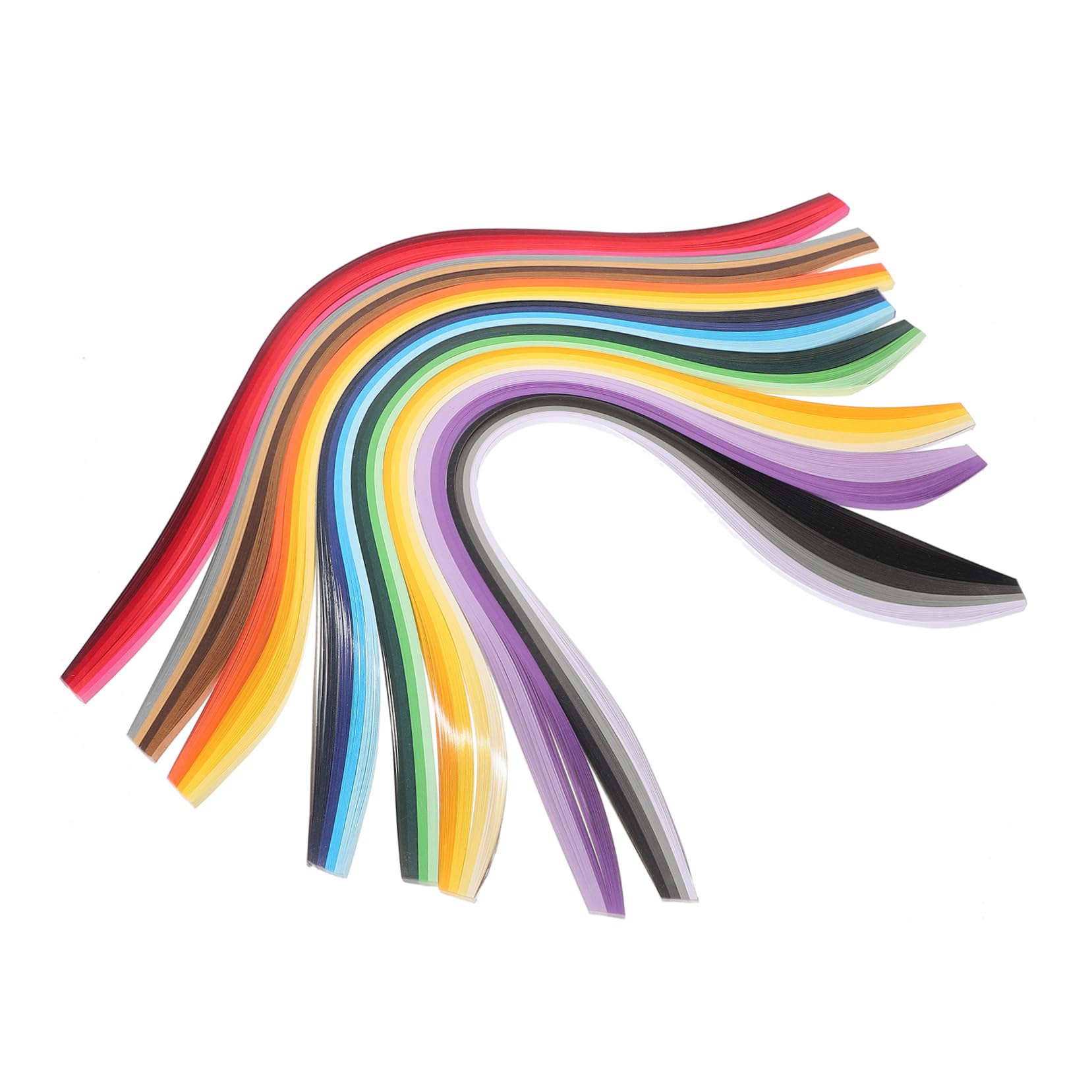 SEWACC Quilling Supplies 8 Bag Set of Paper Quilling Strips Filigree Kits for Handmade Crafts