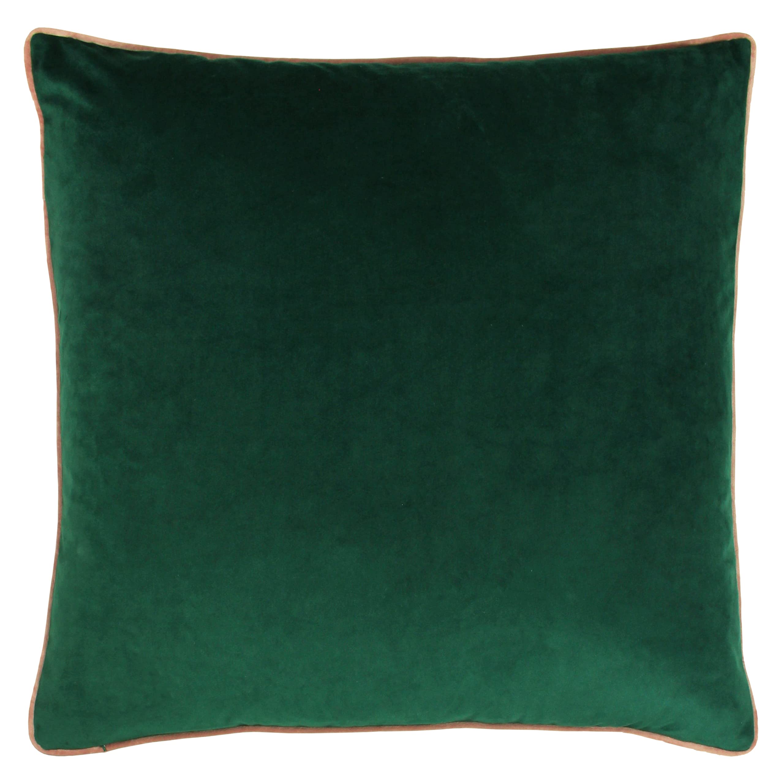 Coussin de plumes Meridian émeraude 55x55cm pour soulager le dos au salon