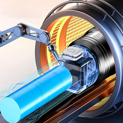 Miniatura 7 de Linternas LED de alto brillo Linternas recargables portátiles regulables para acampar al aire libre senderismo