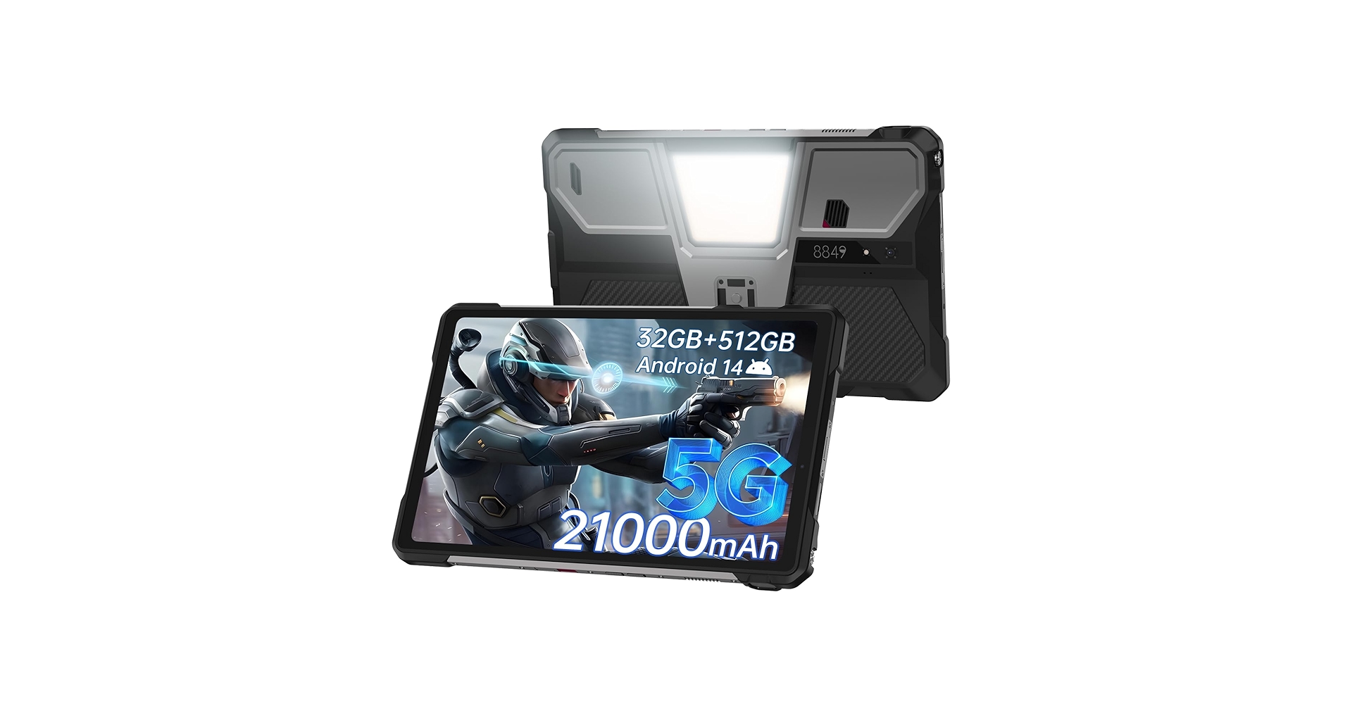 8849 Tank Pad Android 14 Tablet 10.95 inch, 21000mAh 5G