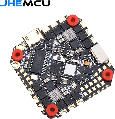 Miniatura 7 de GoolRC GHF405AIO-BMI F405 Controlador de vuelo W/5V 10V BEC incorporado 40A BLHELI_S 2-6S 4 en 1 ESC 25.5X25.0.197 in para FPV Drone