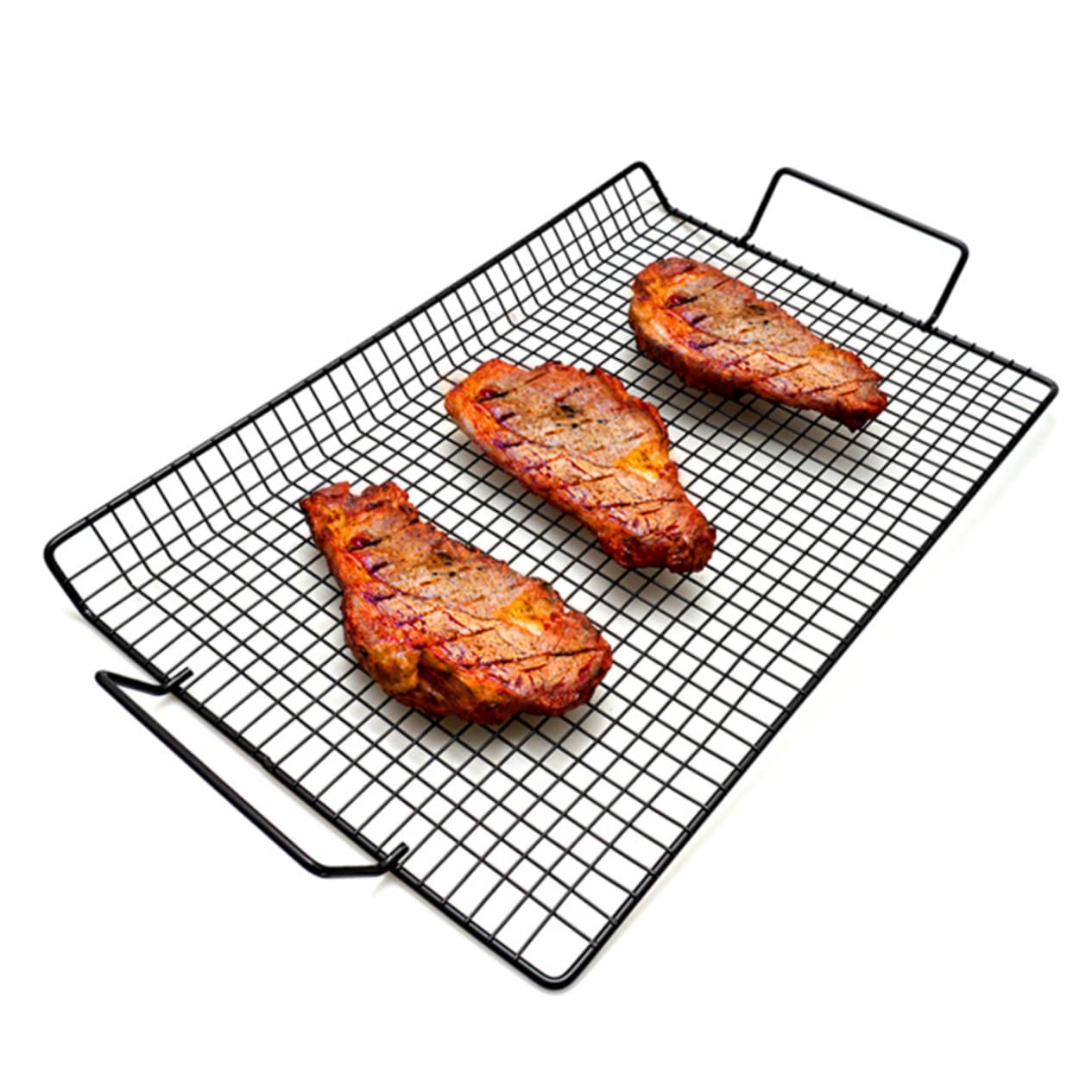 Toddmomy 1Pc Portable Bbq Rack Stainless Steel Cooking Grid Non Stick Design Compact Easy to Assemble Barbecue Tool for Outdoor Grilling and Cooking