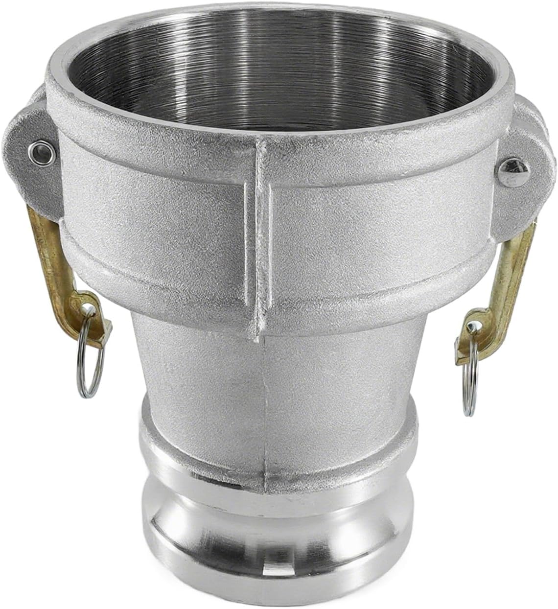 Replace CAM-4030-DA DA4030 Aluminum Camlock 4" Female x 3" Male Reducer Adapter, Camlock Fittings Type DA Groove Reducing Hose Fitting