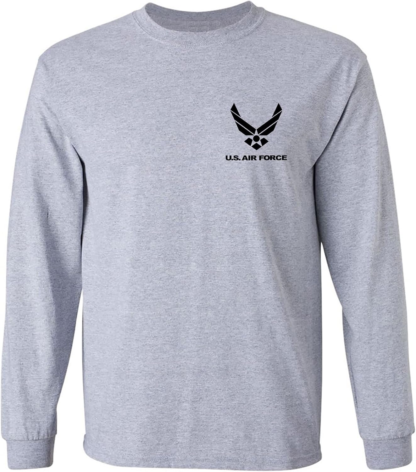 zerogravitee Air Force Left Chest Adult Long Sleeve T-Shirt