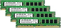 Vista 2 de A-Tech 16GB Kit (4x4GB) RAM for Supermicro Super X8SI6-F DDR3 1333MHz PC3-10600 ECC-UDIMM 2Rx8 1.5V ECC Unbuffered Server Memory Upgrade