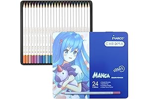Marco Raffine Professional Drawing Supplies Pastel Colors Colored Pencils