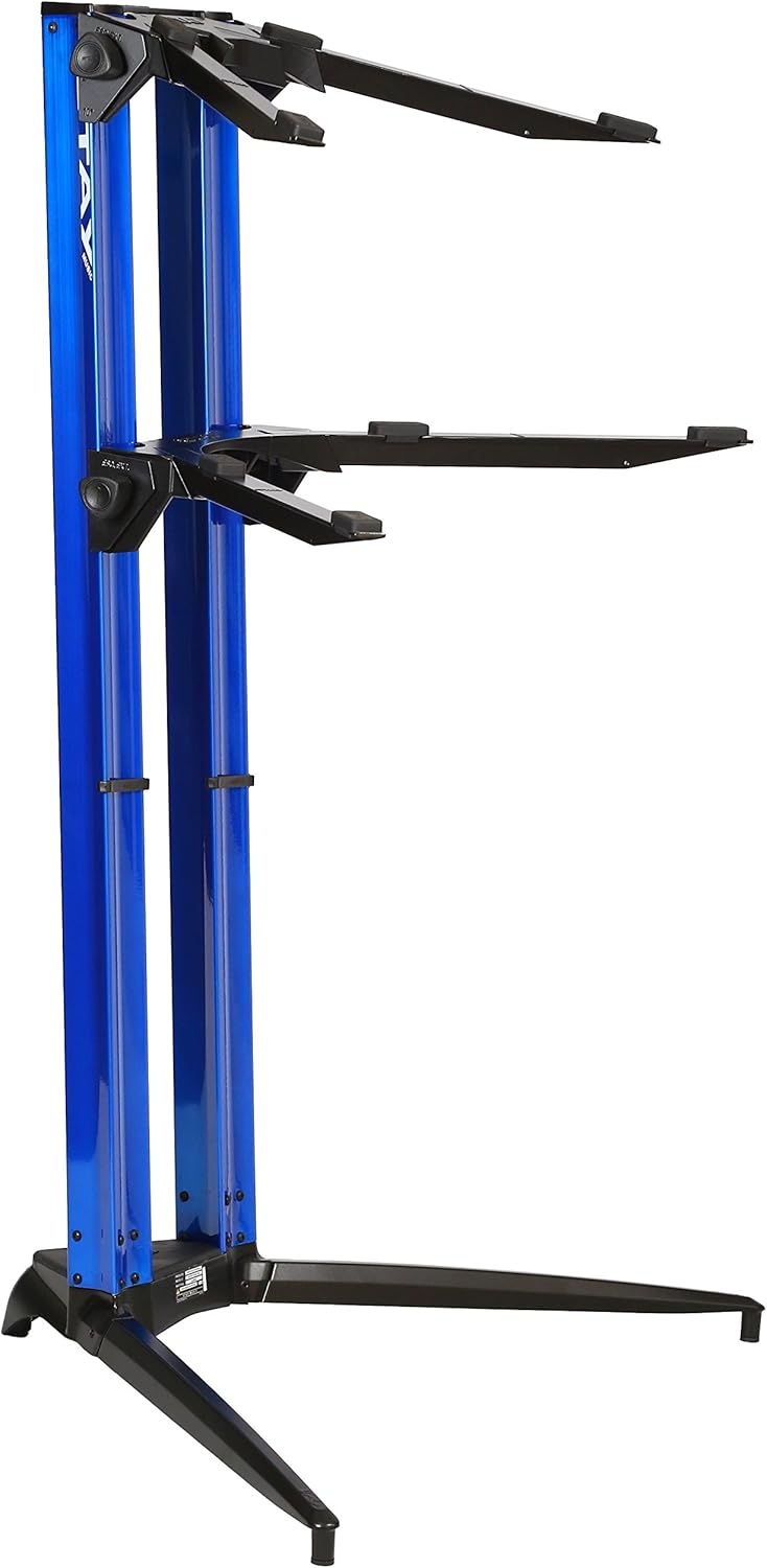 STAY MUSIC Stay 2 Tier Piano Stand (120002-BL)