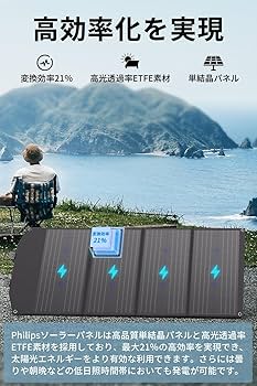 未使用！Philips ソーラーパネル防災防水防塵 Amazon.co.jp: Philips (フィリップス) 20Wソーラーパネル