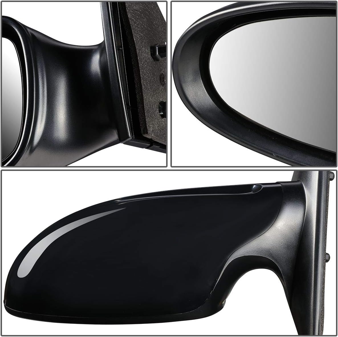 Auto Dynasty NI1320157 OE Style Powered+Heated Driver Left Side View Door Mirror Compatible with Altima 04-06