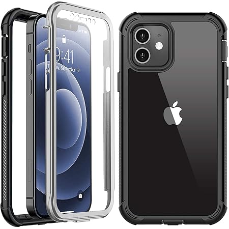 Amazon Iphone 12 Mini ケース 耐衝撃ケース 360フルカバー 全面保護 米軍mil ワイヤレス充電対応 両面ケース 脱着簡単 フィット感が良い 操作便利 アウトドア適 スポーツ 日常生活にも向け アイホン12 Mini ケース アイフォン12 Mini カバー 5 4インチ 12 Mini
