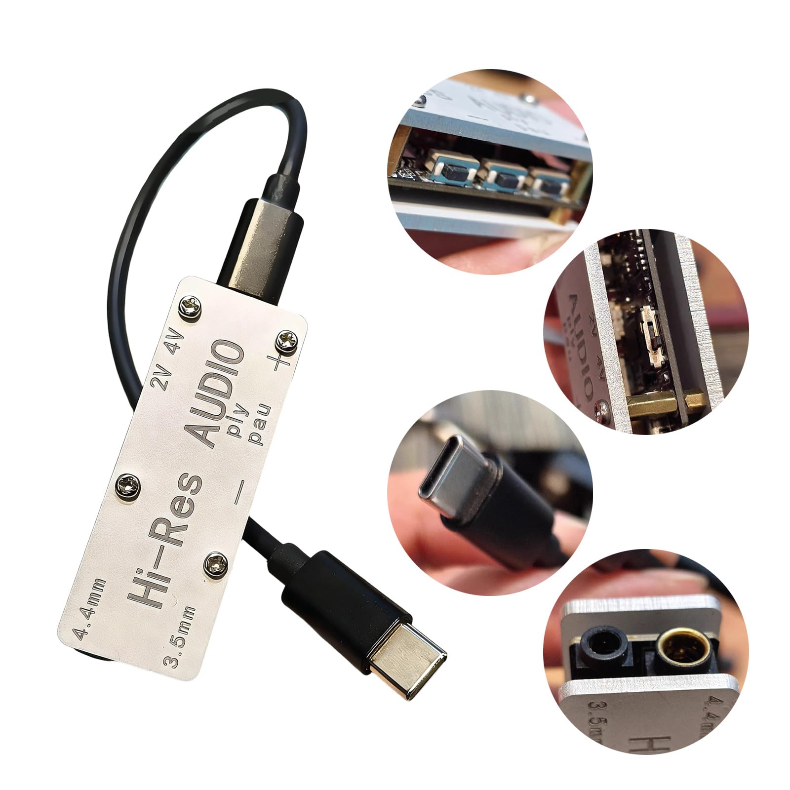 Amplificatore professionale per cuffie con doppio chip CS43198 e aumento del suono con gestione avanzata della potenza