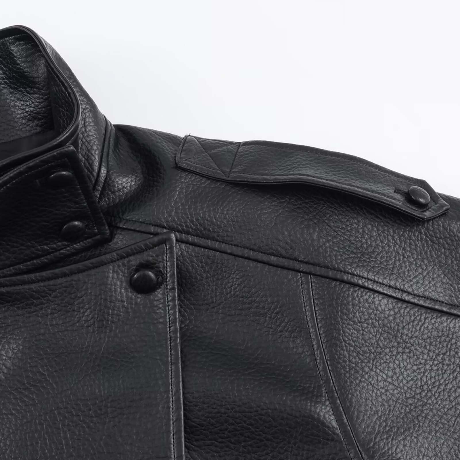 Generisch Chaqueta de piel para mujer, retro, cuello alto, abrigo corto, chaqueta de piel sintética, moderna para otoño e invierno, manga larga, abrigo de moto, chaqueta de entretiempo, chaqueta