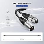 NEEWER DM01 Cardioid Dynamic Microphone with XLR Cable for Podcast Singing PC Gaming Streaming Studio Vocals, Speeches, Live Performances, 600Ω +/- 30% Impedance, 100Hz-10KHz Frequency Range
