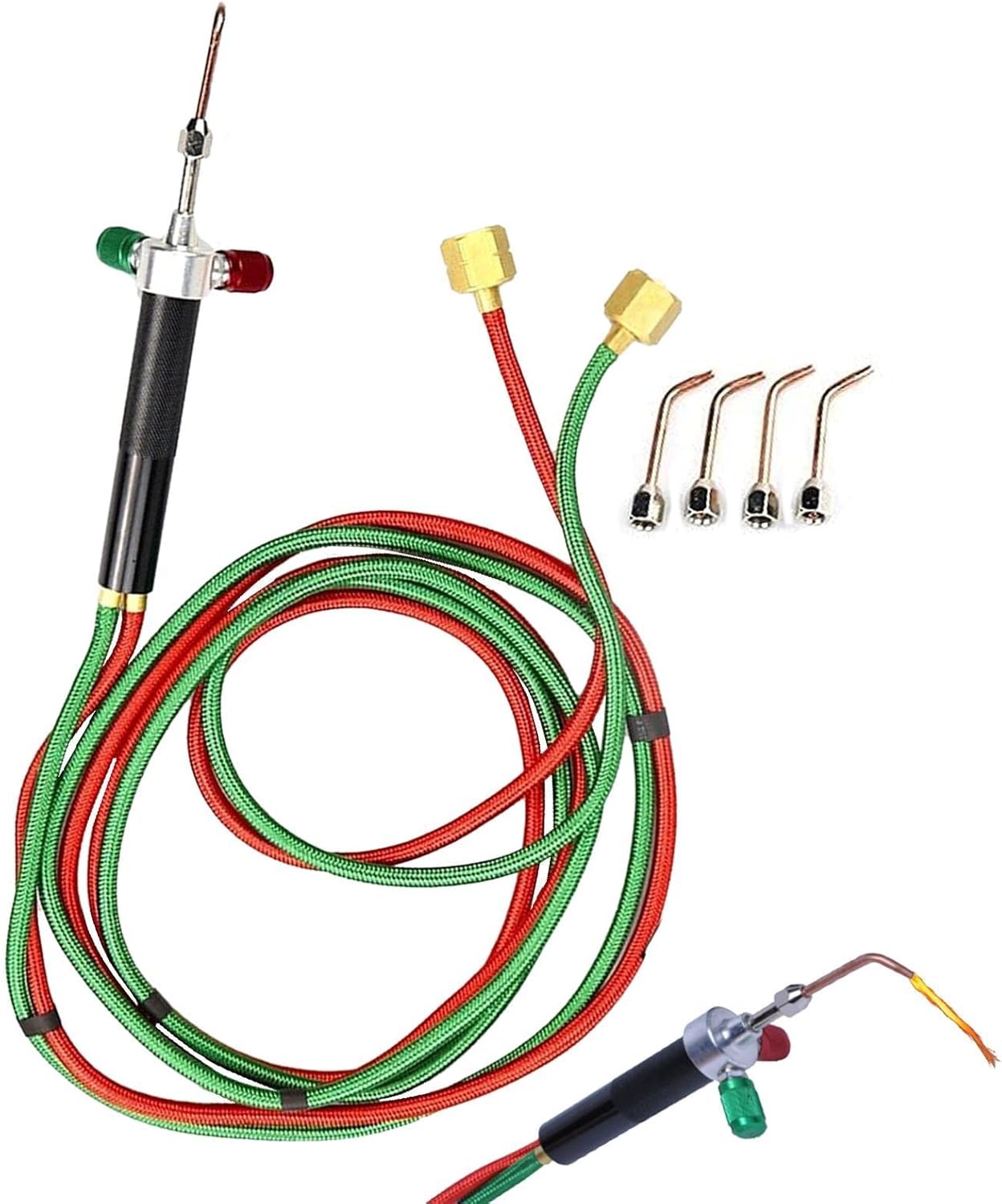 Chalumeau De Soudage à Injection Vikye - Torche Gaz, Couleur Noir Et Or, Outil De Soudure Professionnel, Neuf