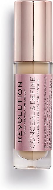 Makeup Revolution, Conceal & Define korektor, C7, 4 ml