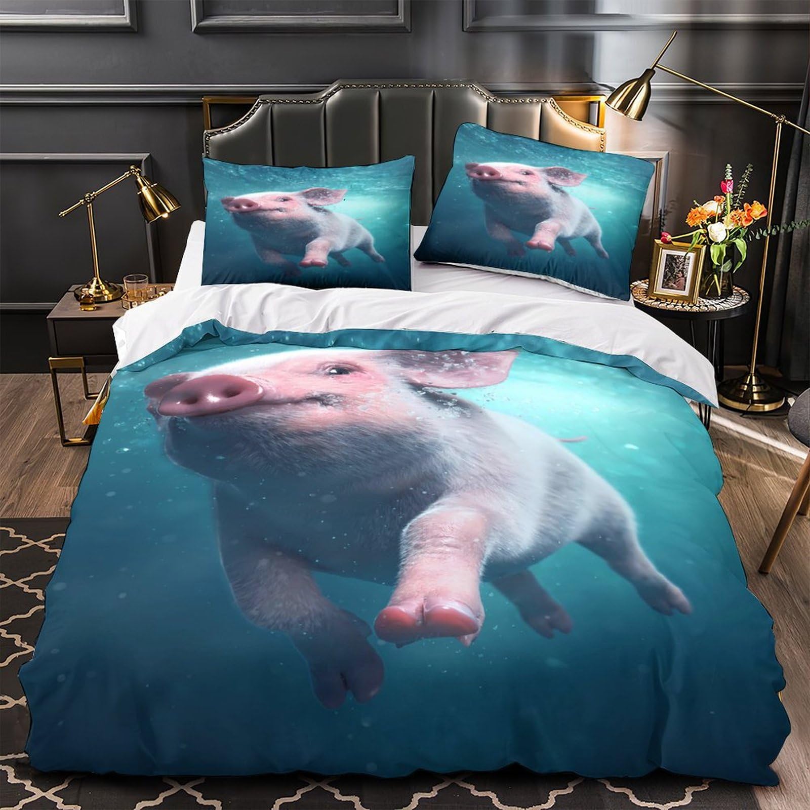 Parure de lit animal fantastique pour transformer la chambre des filles et garçons