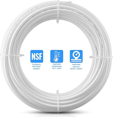 Miniatura 2 de Tubería de agua RO de 20 pies y 14 de pulgada de diámetro exterior, tubo certificado NSF para sistema de filtro purificador de agua RO (ósmosis