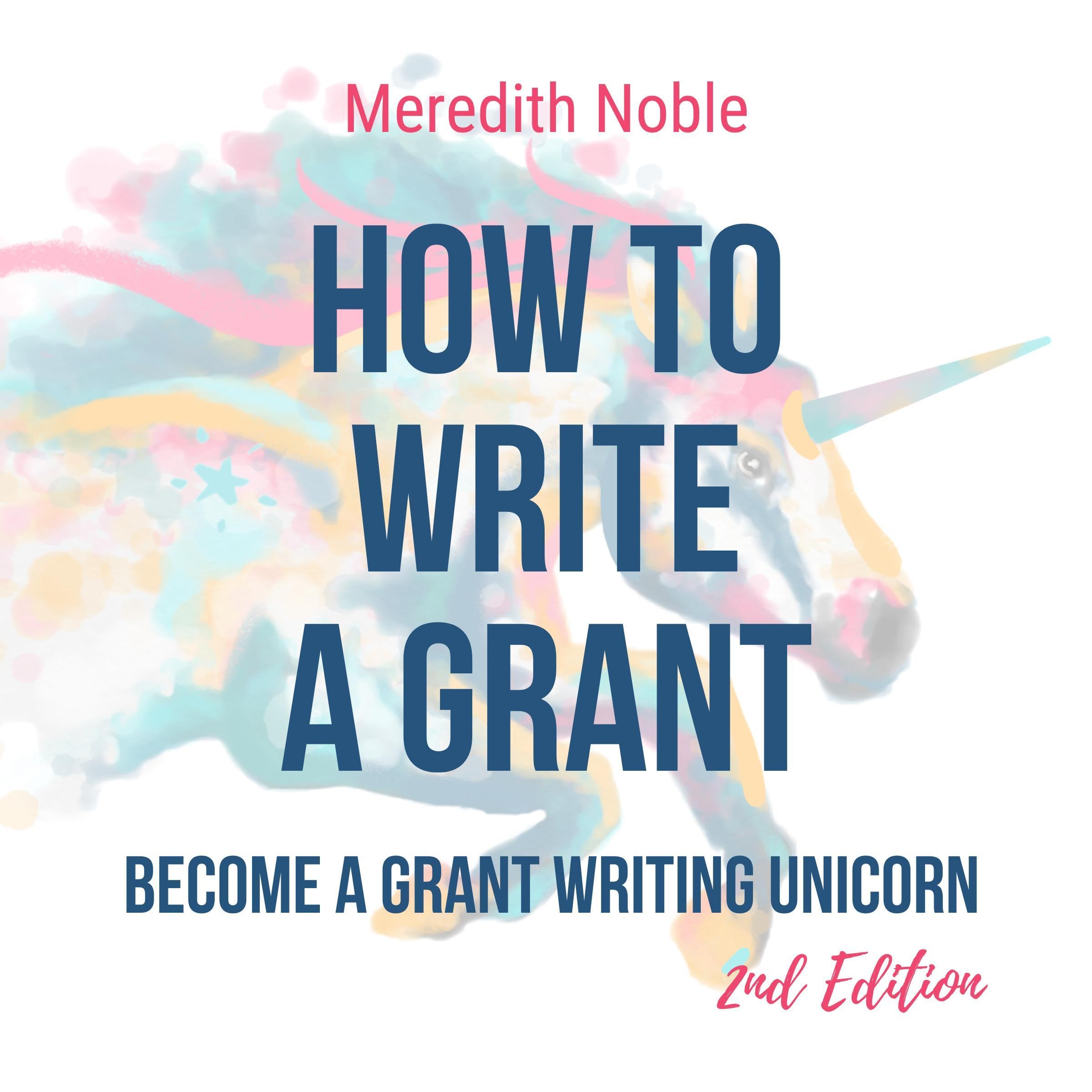 Cover art for How to Write a Grant