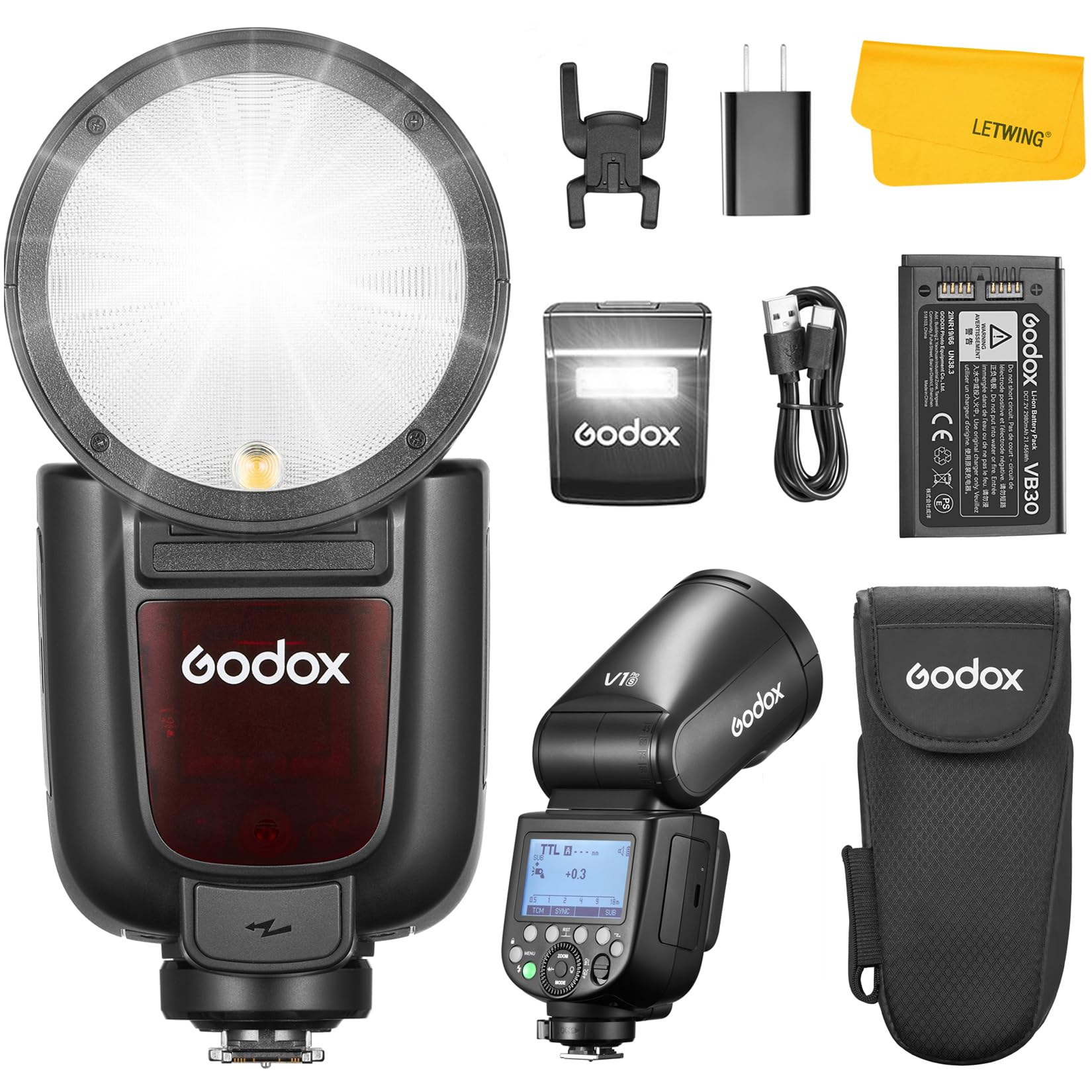 ストロボ/照明 godox v1 s GODOX Godox V1-S 日本正規代理店品 TTL フラッシュストロボ
