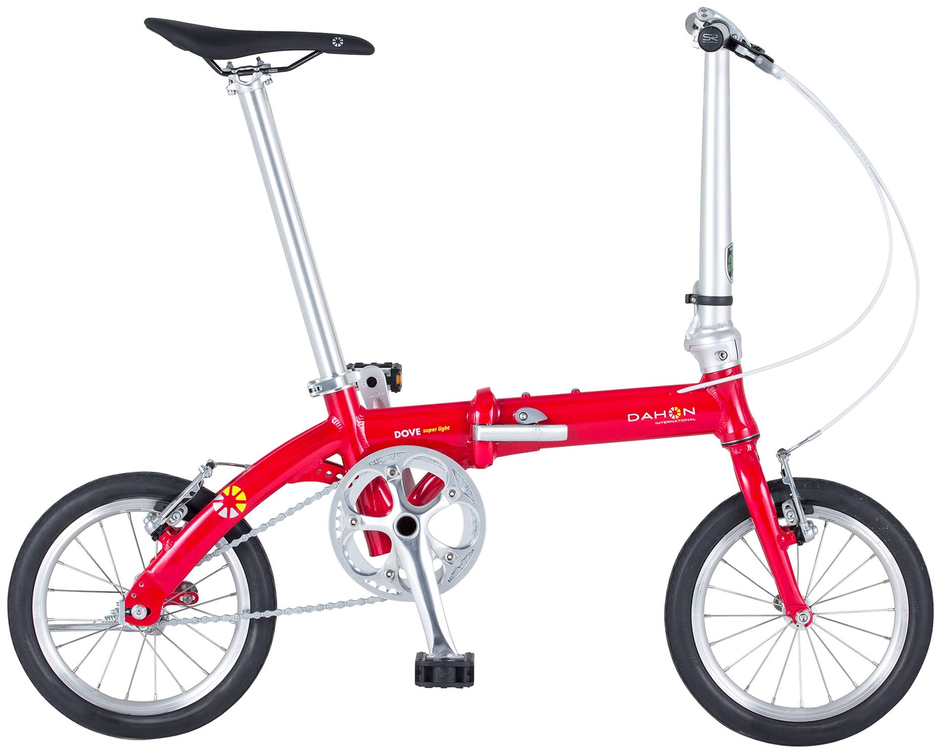 DAHON INTERNATIONAL Dove Super Light Folding Bike, 14-Inch [Single