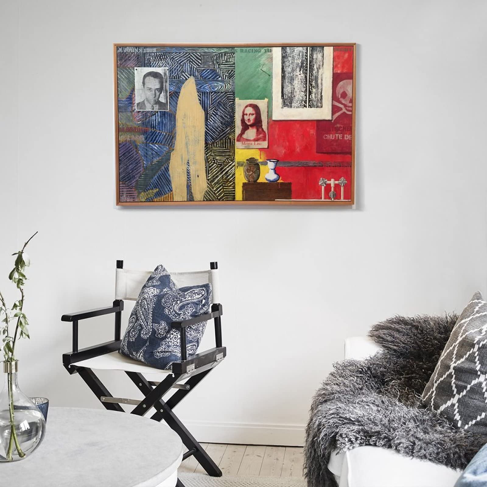 Amazon.com: Racing Thoughts by Jasper Johns Poster Decorative