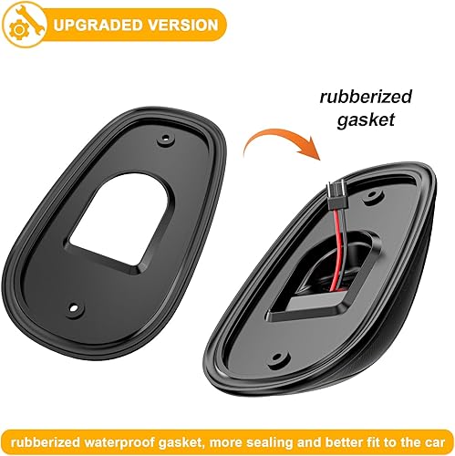 Miniatura 4 de R&F Auto Luces LED de cabina 5 piezas de luces de marcador de techo de cabina ahumadas compatibles con Ram 1500 2500 3500 (2003-2018) lámparas