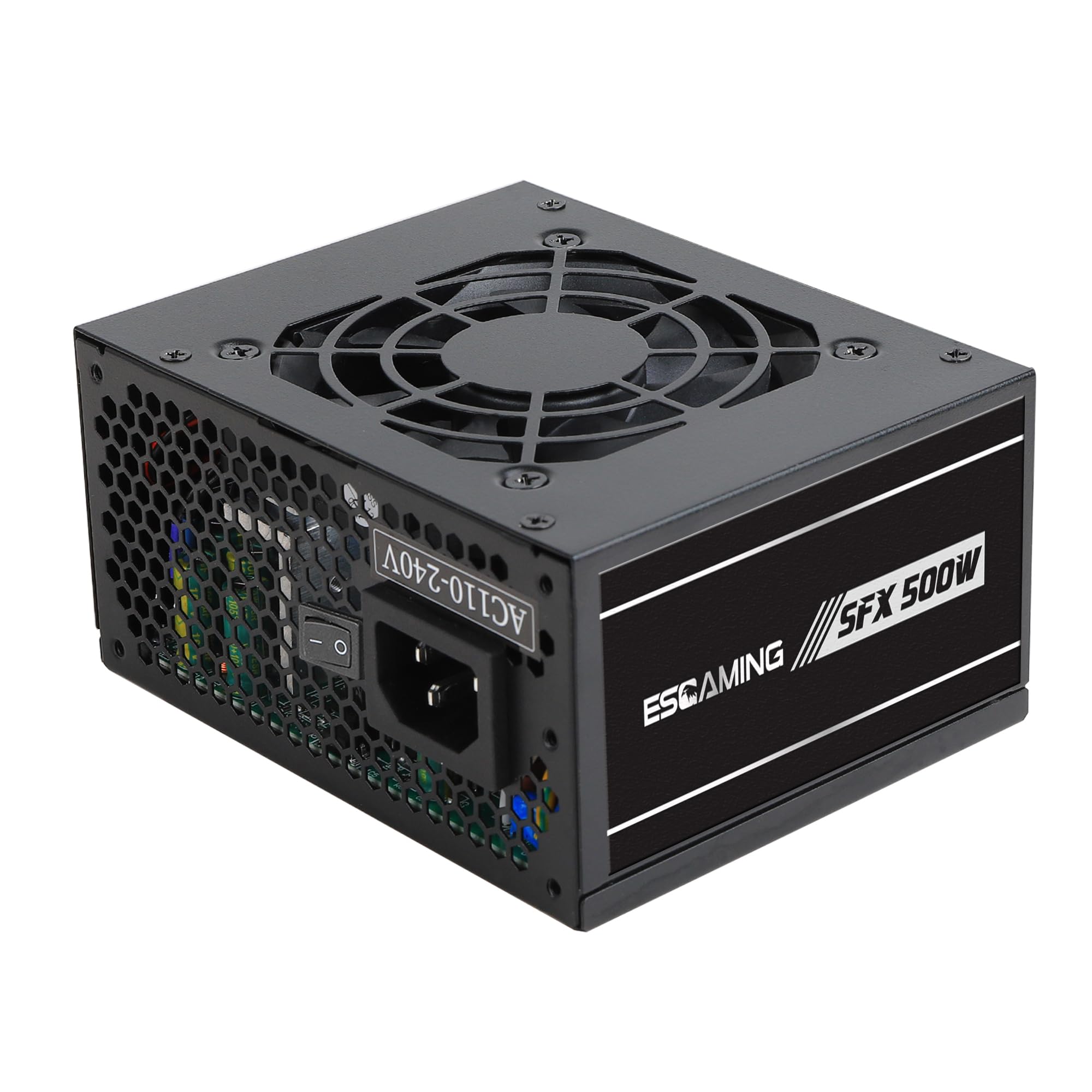 Amazon.com: ESGAMING Micro ATX 500W / Mini ITX/SFX, Full Range