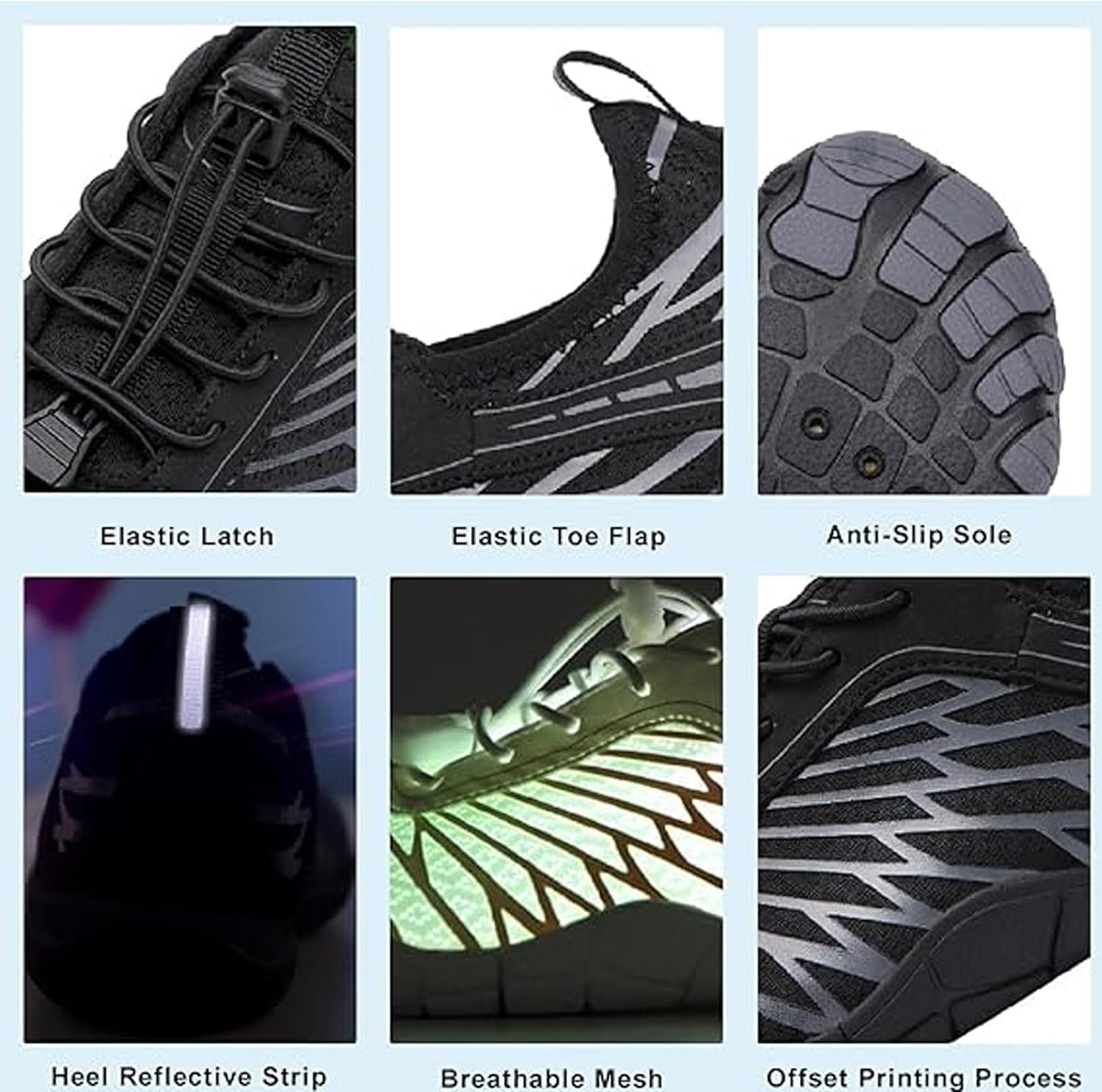 Vitality Shoes Women's Neuropathy with Arch Support, Men's & Women's Barefoot, Non-Slip