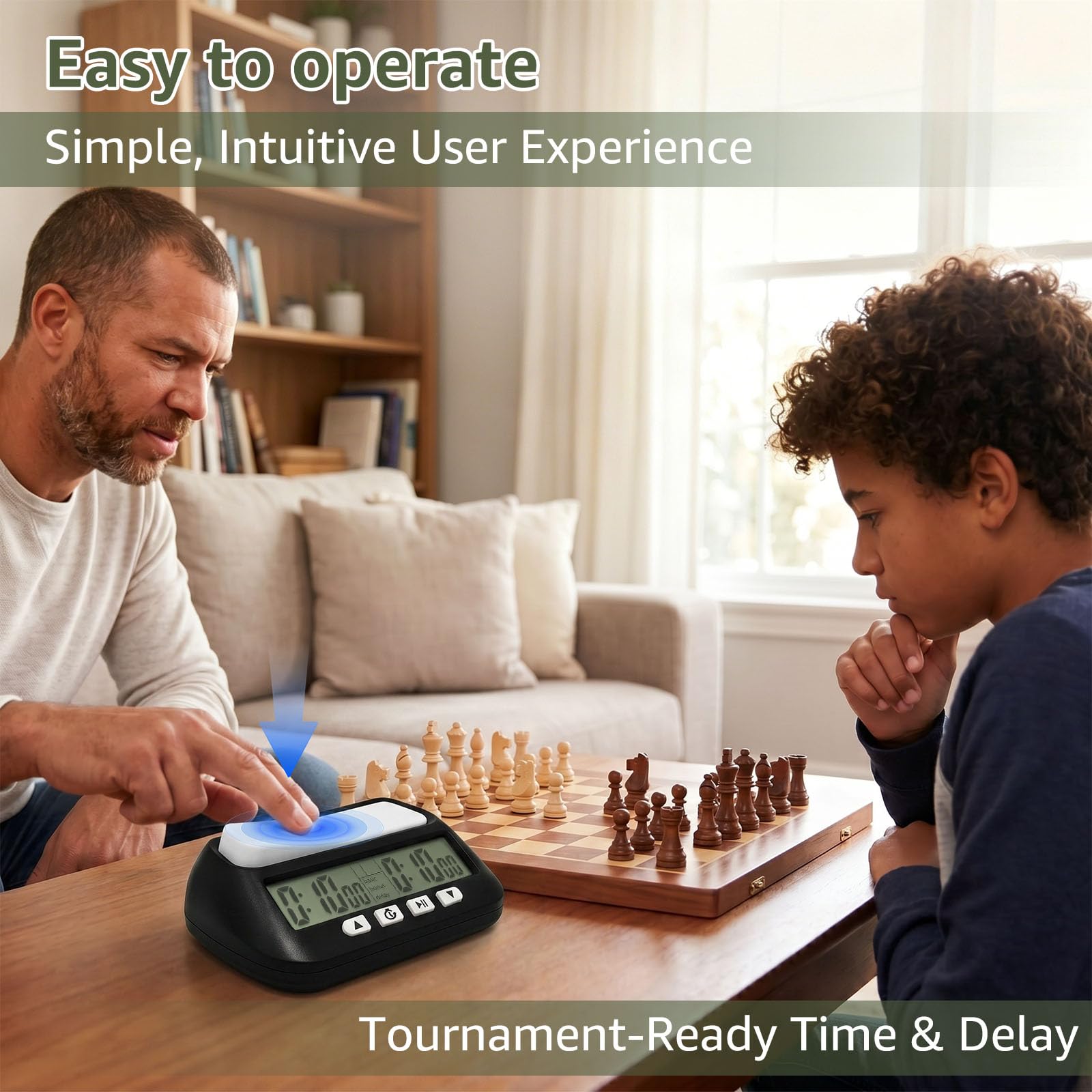 Horloge d'échecs professionnelle montre numérique ... – Grandado Horloge d'échecs professionnelle montre numérique ... – Grandado