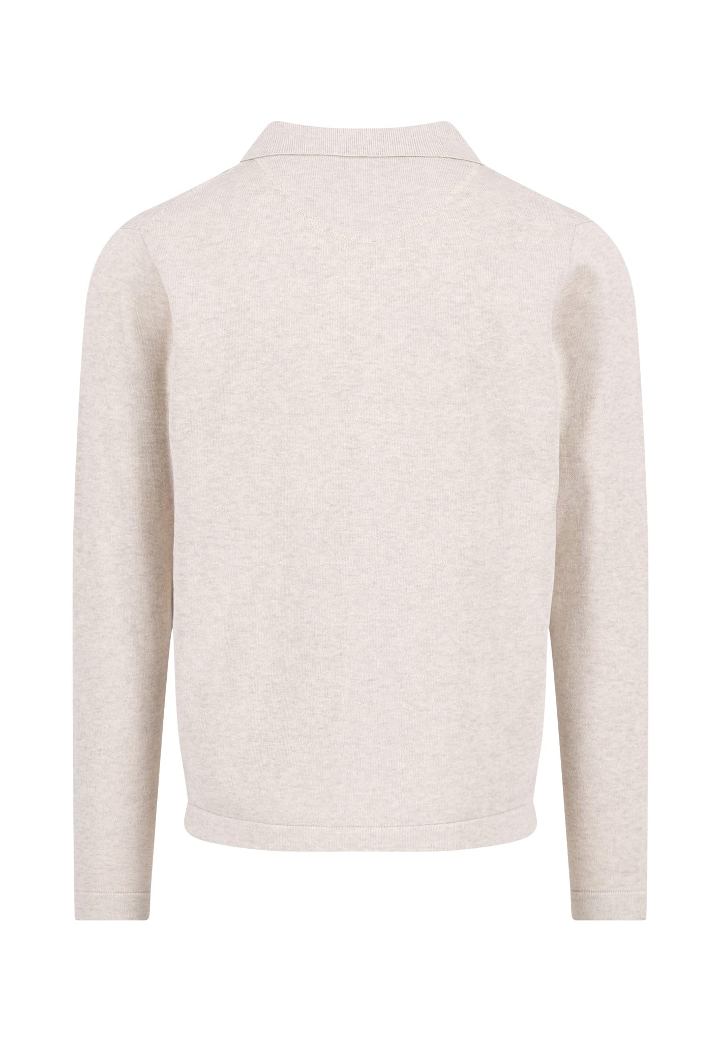 FYNCH-HATTON Strickjacke aus Baumwolle mit Kentkragen und Knopfleiste