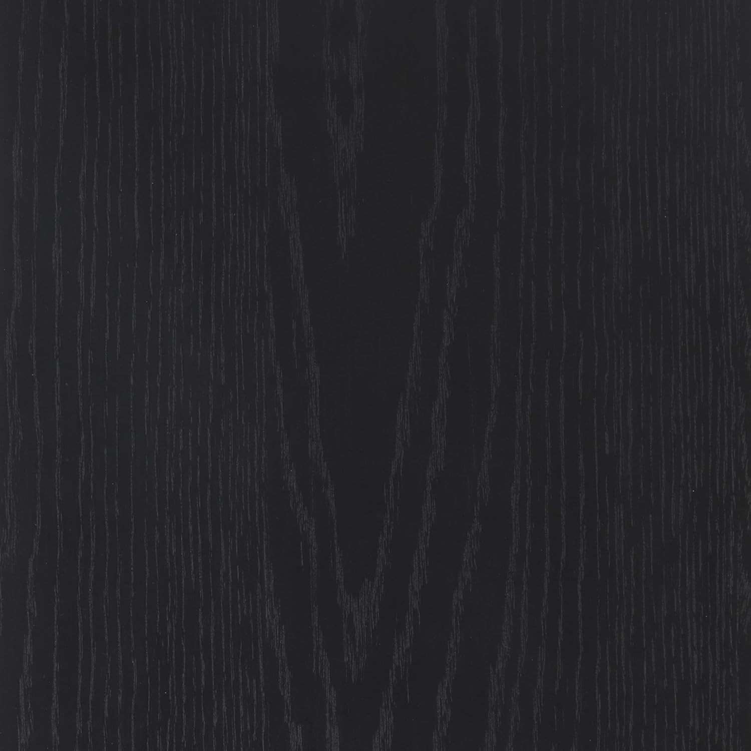 Nathan James Benji Mid Century Wall Unit Bookcase, Decorative Floating 3-Tier Wood Shelf, Black Oak