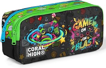 Coral High Erkek  ocuk Oyun Bask l   ki B lmeli Kalem  antas /Kalemlik 31058