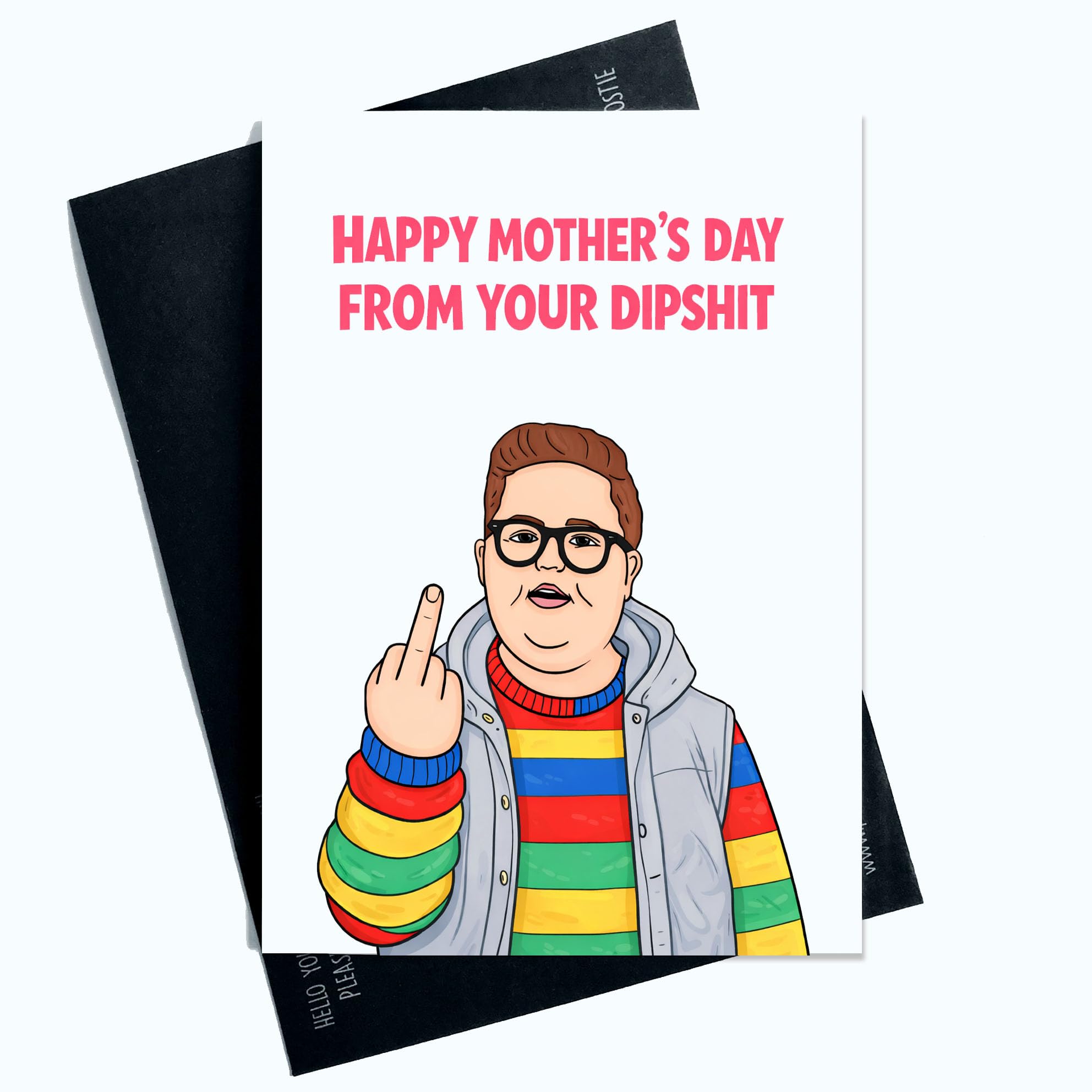 Peachy Antics Funny Mother's Day Card Derek Funny Card For Her for Her A5 Size Fan Card gift for Her gift For Her Mother's Day gift Stranger Things gift From Daughter/Son SP439