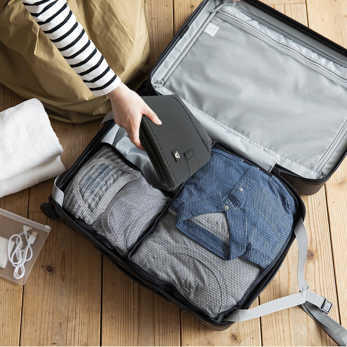 Palwin Lettiera Impermeabile Per Gatto Viaggio, Pieghevole E Portatile Toilette Aperta Interni Esterni Campeggio - 6