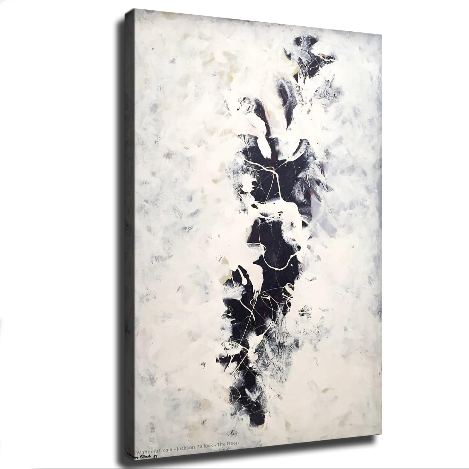 JACKSON POLLOCK、The Deep、希少画集画、新品額装付 JACKSON POLLOCK、The Deep、希少画集画、新品額装付