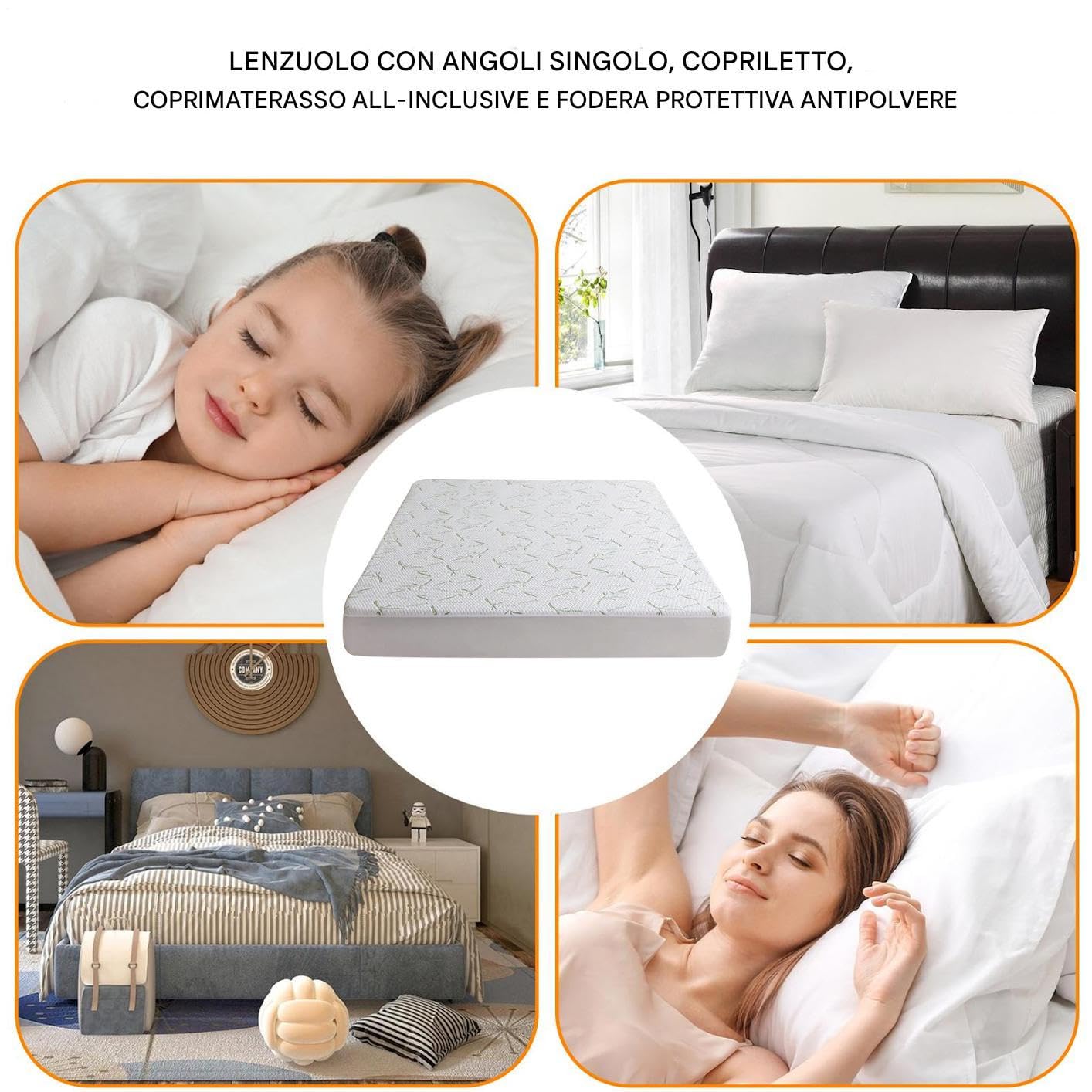 Protectora Colchón Antifugas Y Amigable con La Piel