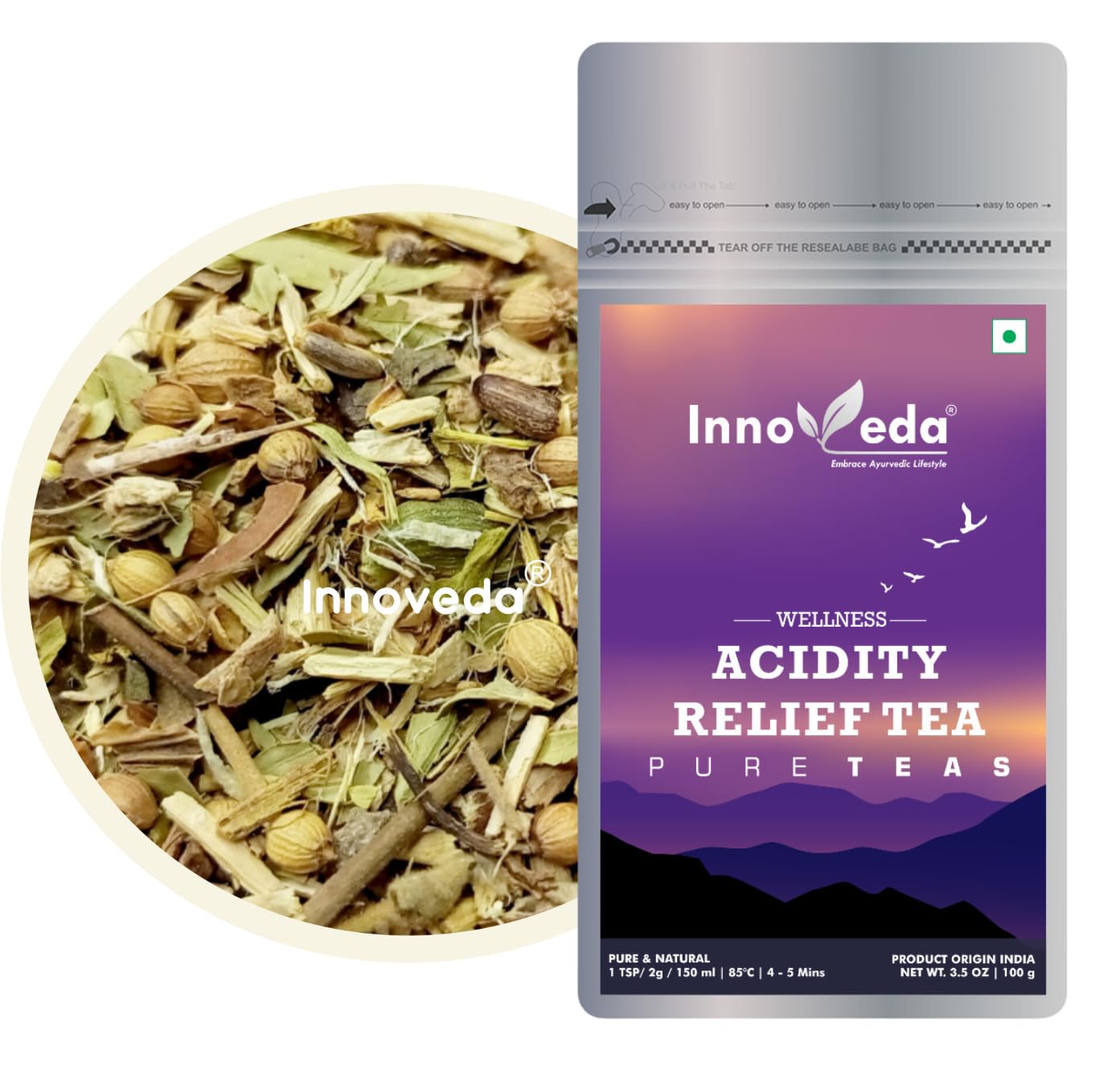 See full amazon price history chart for Innoveda Acidity Relief Tea For GERD Care Releif Heartburns 50 Tea Cups Innoveda Acidity Relief Tea For GERD Care Releif Heartburns 50 Tea Cups (B09BJXPV5W) Amazon Price History, Amazon Price Tracker