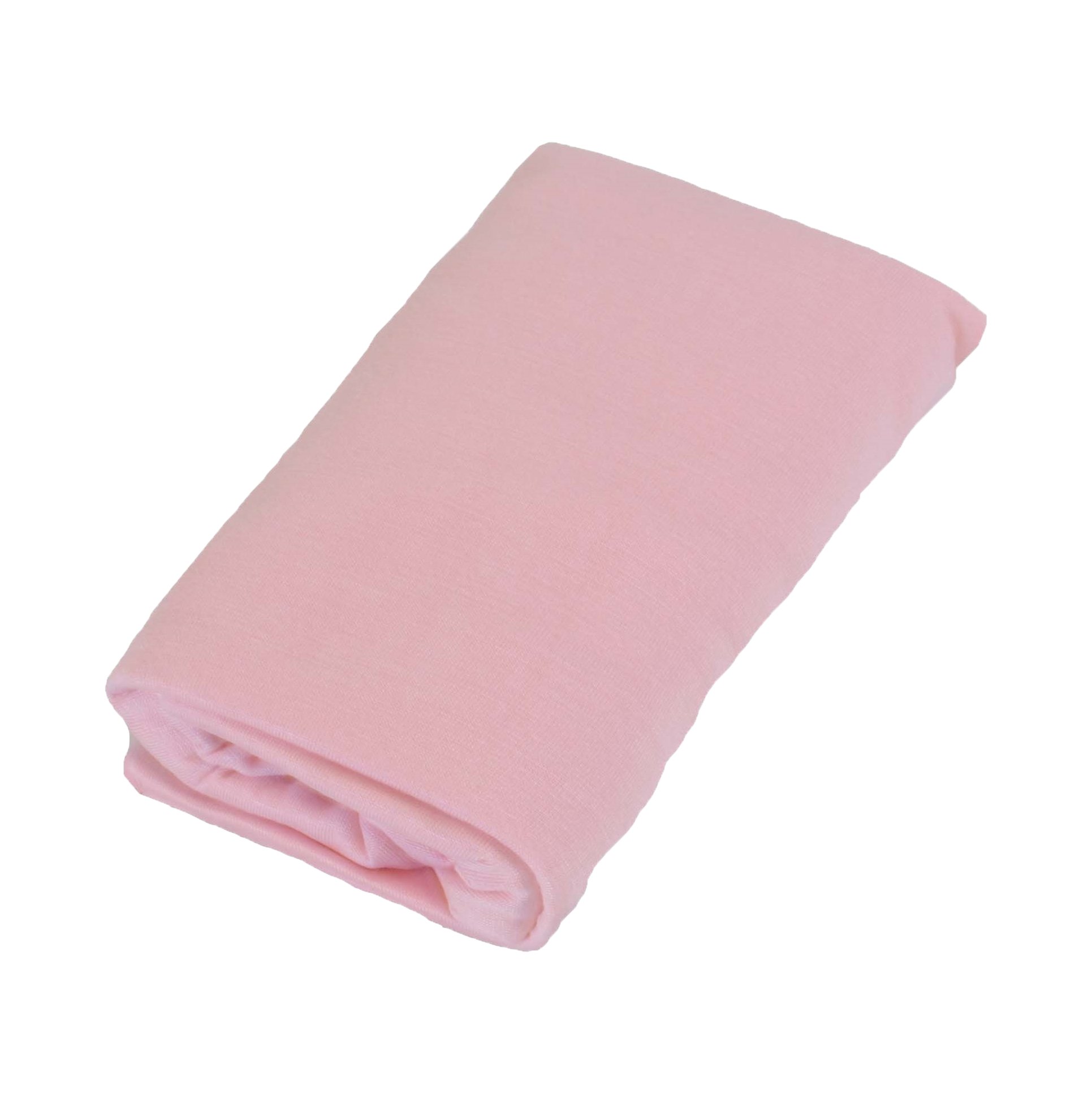 PMP Spannbettlaken, Bambus, 60 x 120 cm, Rosa