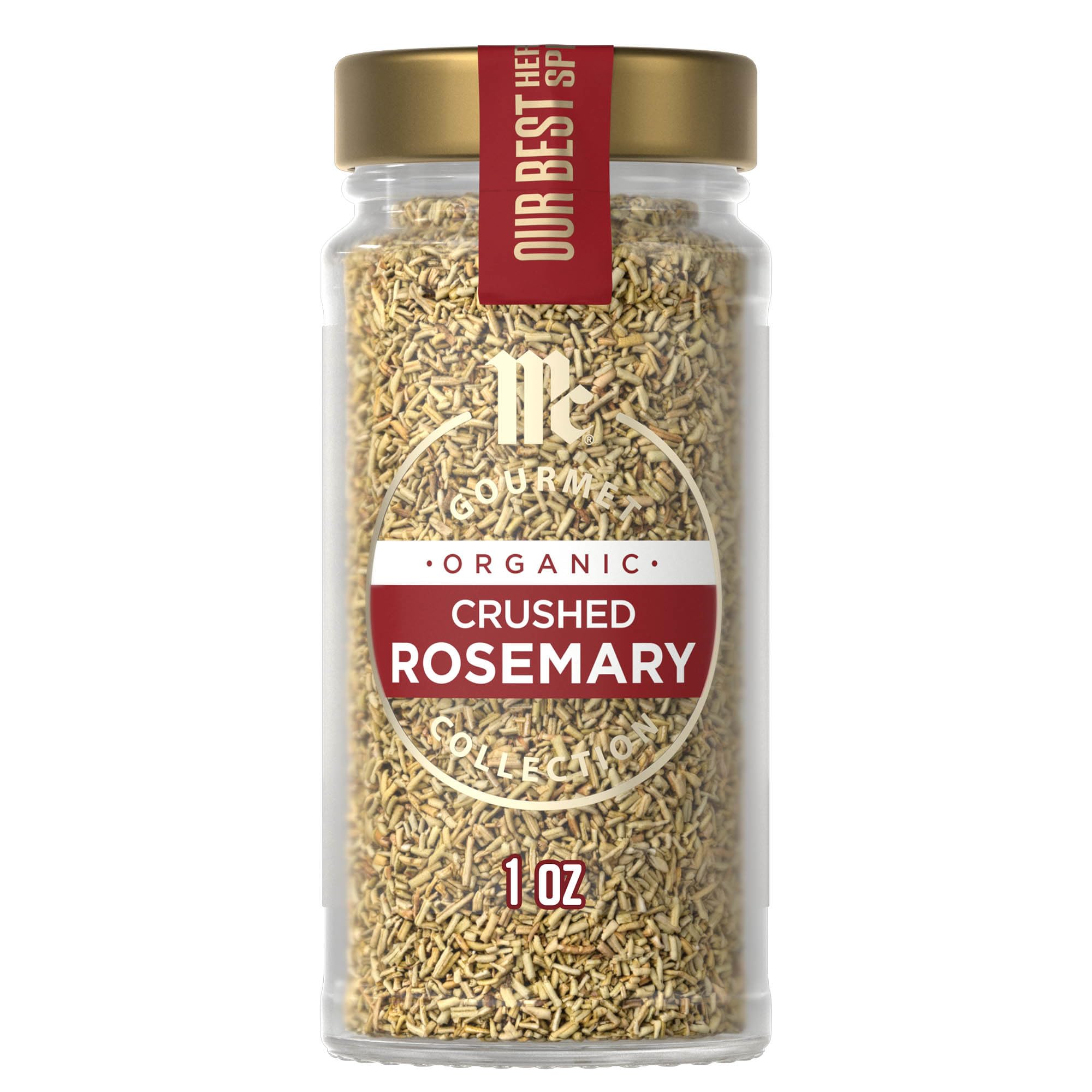 McCormick Gourmet Organic Crushed Rosemary, 1 Oz