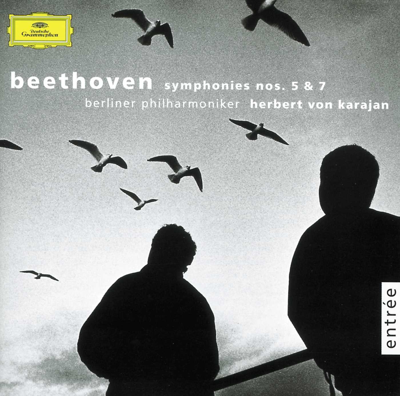 Beethoven: Symphonies Nos.5 & 7 [Audio CD] Karajan; Berlin Philharmonic Orchestra; Beethoven, Ludwig Van and Karajan, Herbert Von