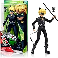 Bandai - Miraculous Ladybug - Manichino 26 cm - Chat Noir - Black Cat