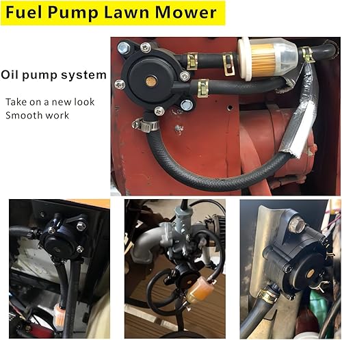 Miniatura 4 de Bomba de combustible de repuesto Briggs 808492 597338 Kohler 17hp-27hp para cortacésped, tractor, carrito de golf, motor y bomba de combustible de