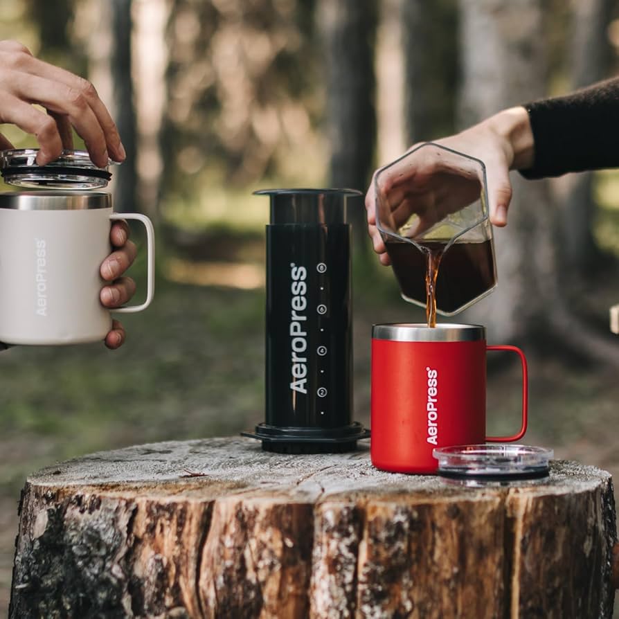 エアロプレス Aeropress XLフィルター付き AeroPress Original XL Coffee Press - Smooth, Grit-Free Coffee