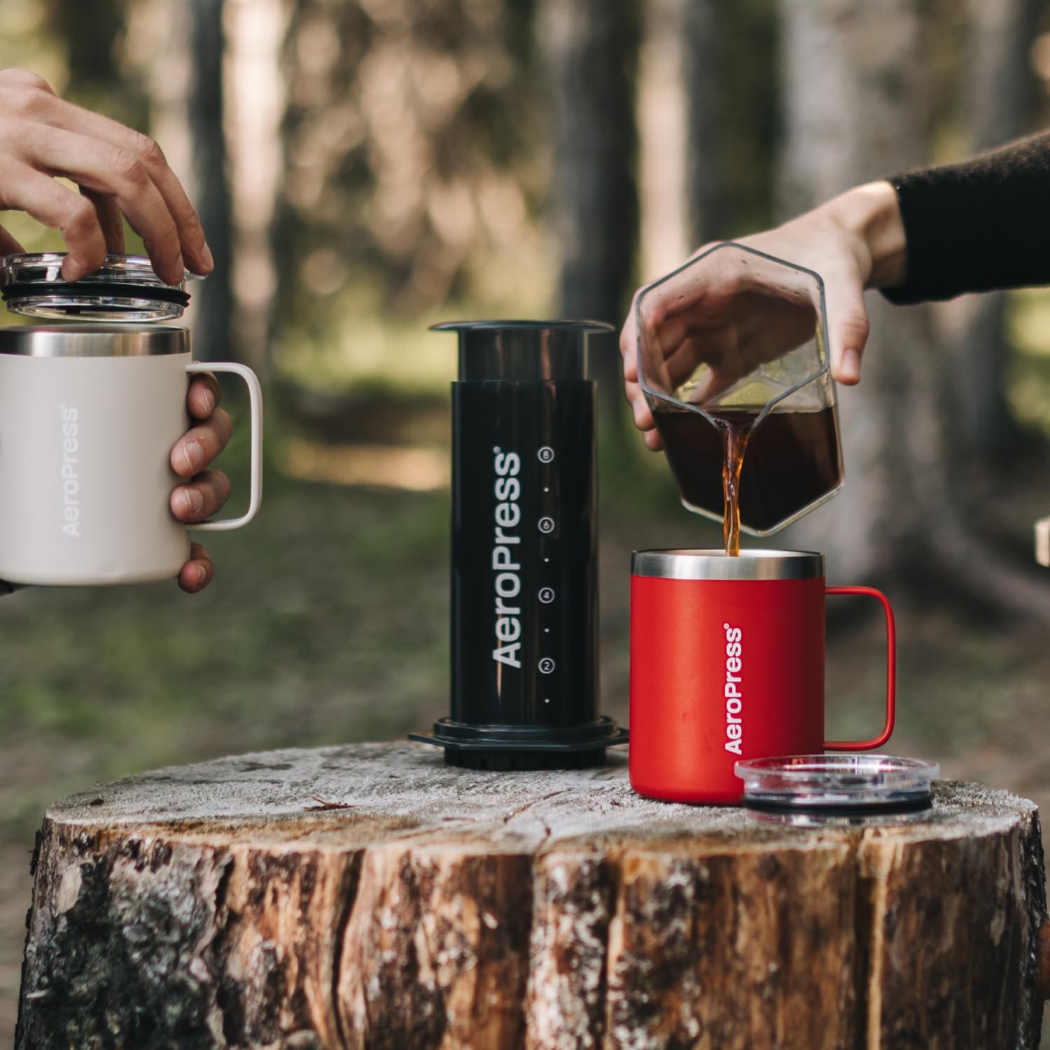 Filtro AeroPress Aço Inoxidável Dourado - Reutilizável E Sustentável