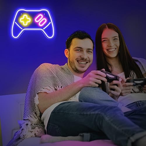 Miniatura 9 de Lumoonosity Luz azul para juegos con controlador azul de nube azul