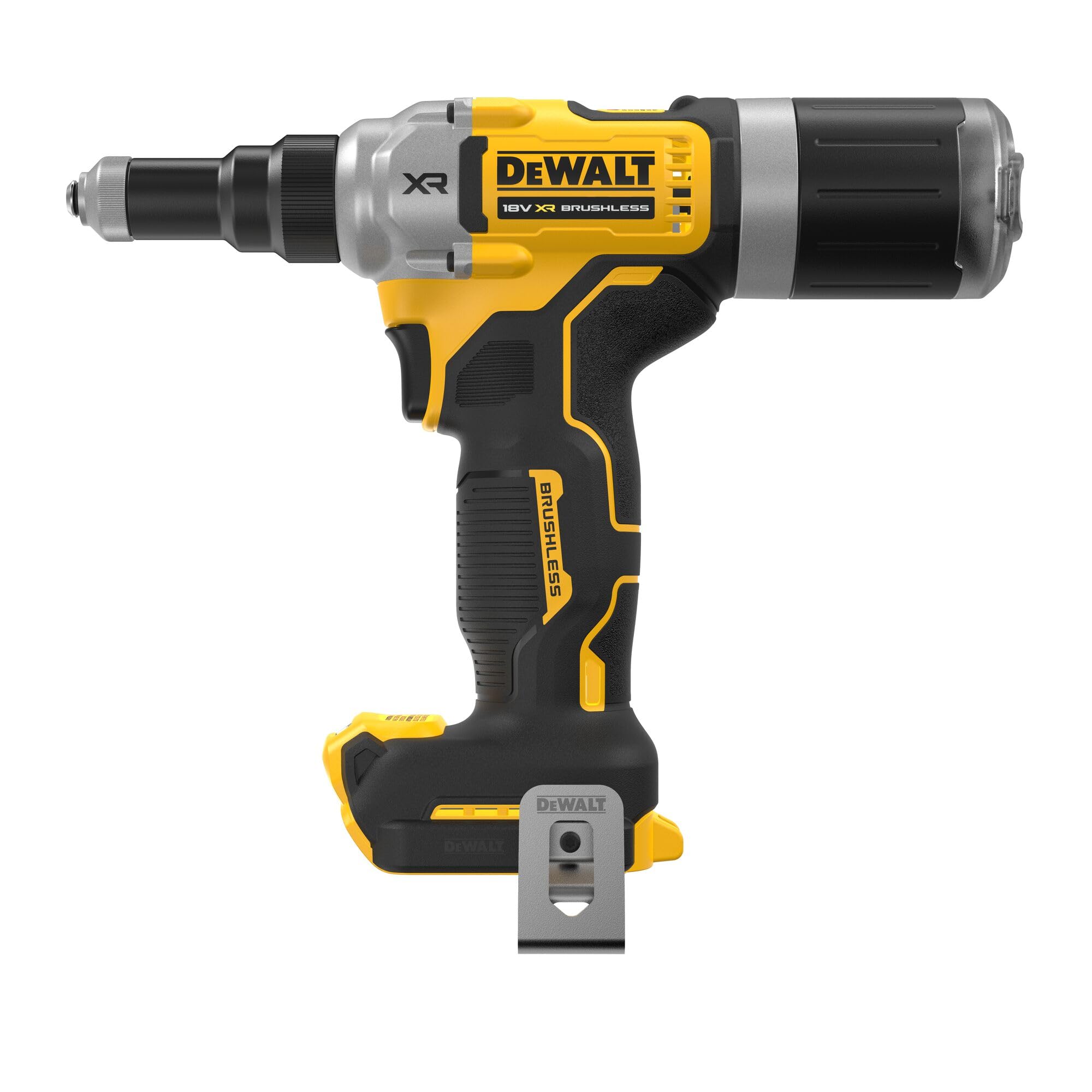 DeWALT Pistola a rivetto a batteria DCF414NT-XJ 18 V, rivettatrice cieca, rivettatrice da 4,8 a 6,4 mm, potenza di attuazione 20 kN